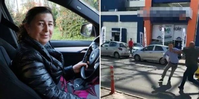 Kadın taksi şoförüne 'satırlı saldırı' iddiası