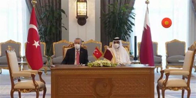 Türkiye ile Katar arasında 15 yeni anlaşma
