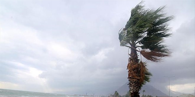 Meteorolojiden üç il için fırtına uyarısı