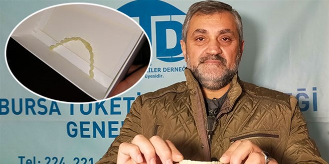 İnternetten diş protezi sipariş verdi, kullanılmış plastik ürün geldi
