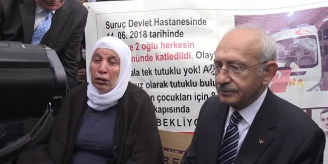 CHP Genel Bakan Kldarolu Emine enyaar ile grt