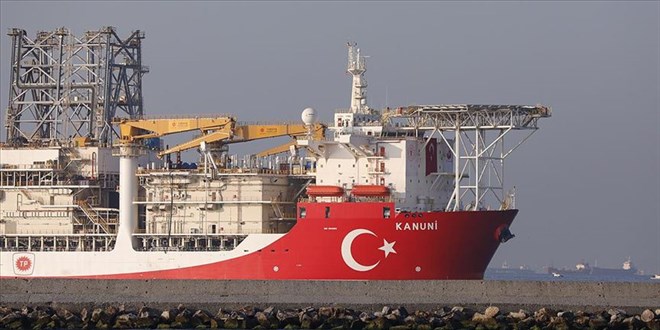 Kanuni sondaj gemisi yeni görevinde