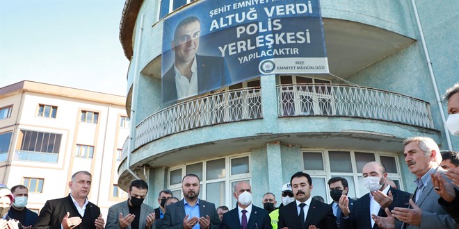 Şehit Altuğ Verdi'nin ismi Rize'de yaşatılacak