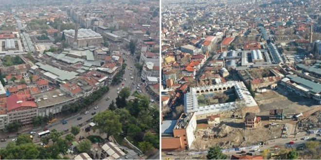 37 bina yıkıldı, tarihi yapılar ortaya çıktı