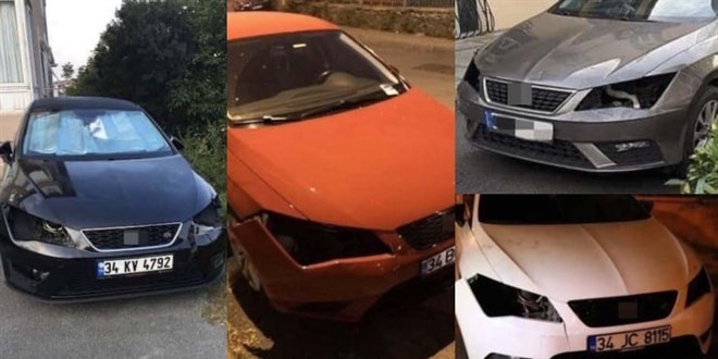 Lüks otomobillerin farlarını çaldığı belirlenen şüpheli yakalandı