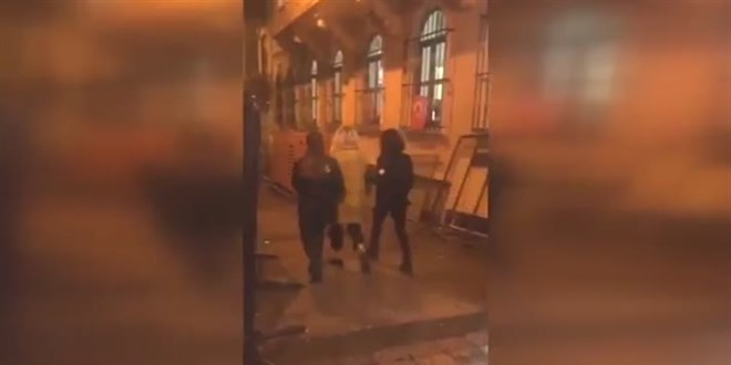 As�l� T�rk bayra��n� koparan ��phelilerin ifadeleri ortaya ��kt�