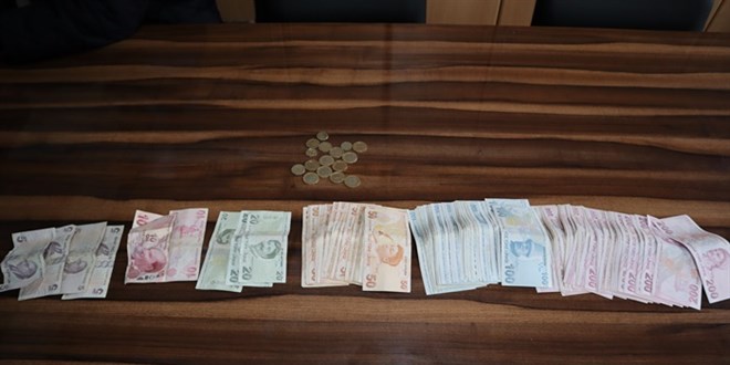 Dilenci yer kaplamasın diye paraları tümletmiş