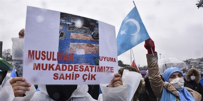 Uygur Türklerinden Çin protestosu