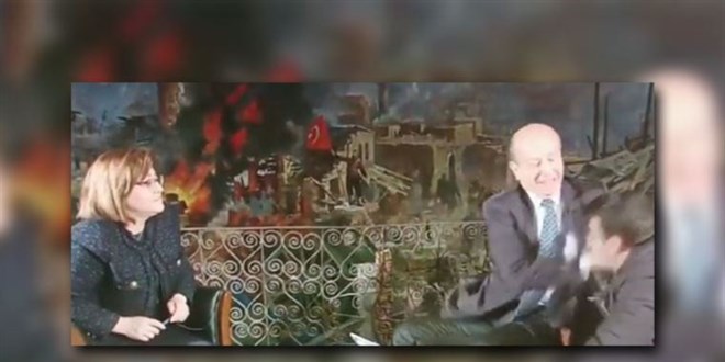 Habertürk yazarı Muharrem Sarıkaya, çalışanı tokatladı