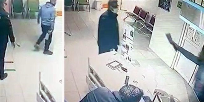 Hastanede satırla dehşet saçtı
