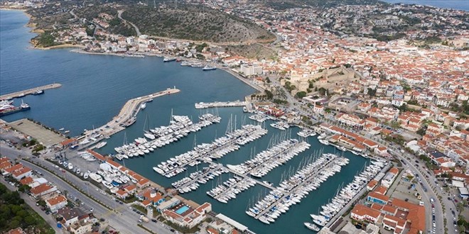 Çeşme'de turizm 2021'de Kovid-19'un izlerini sildi
