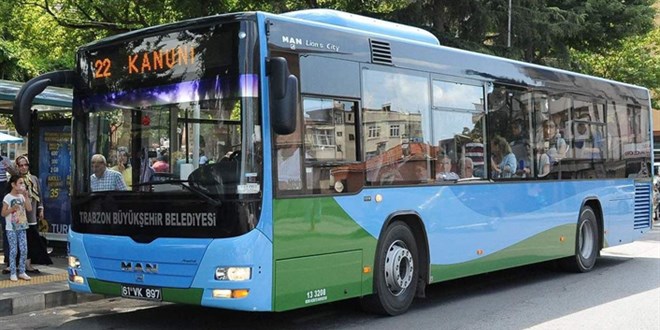 Trabzon'da toplu ulaşıma zam yapıldı