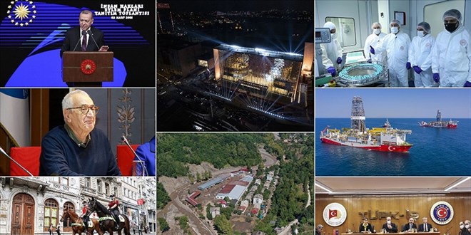 Türkiye'de 2021 böyle geçti