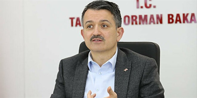 Bakan Pakdemirli: 244 milyon lira destekleme ödemesi yapıldı