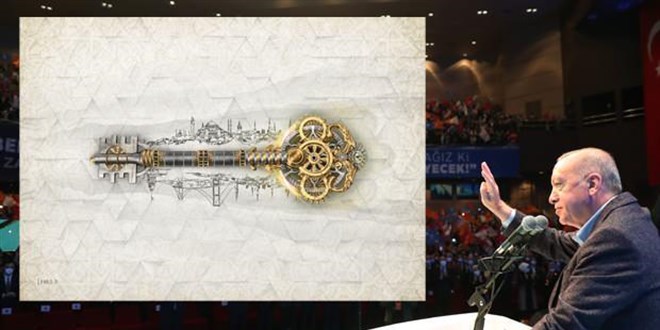 Erdoğan'a NFT tabanlı 'İstanbul'un Dijital Anahtarı' hediyesi