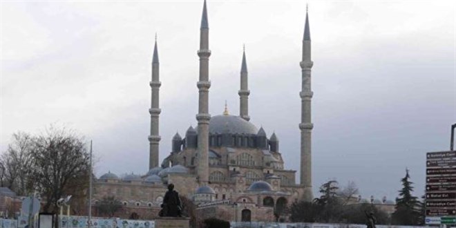 Mimar Sinan'n izinden gidilerek Selimiye'nin zemin stmas yaplacak