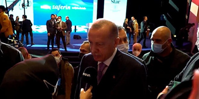 Cumhurbaşkanı Erdoğan: TÜGVA'ya yılmak usanmak yakışmaz