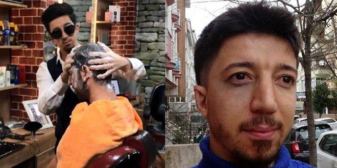 Sosyal medyada 'tokatçı' olarak bilinen berbere sokakta tokat