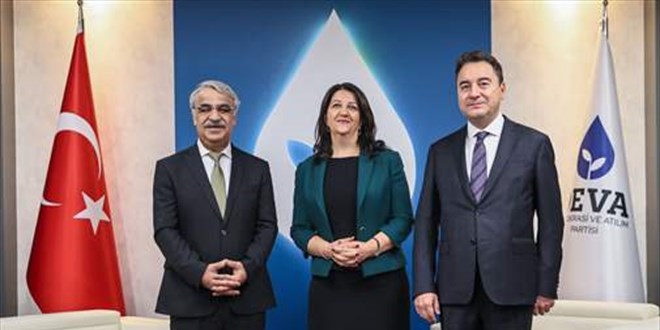 HDP Eş Genel Başkanları'ndan Ali Babacan'a ziyaret