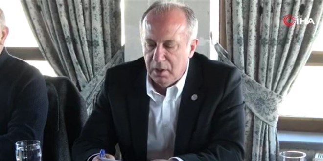 Muharrem İnce erken seçim için tarih verdi