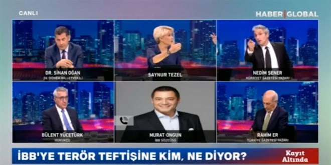 Nedim Şener ile Murat Ongun'un canlı yayın tartışması