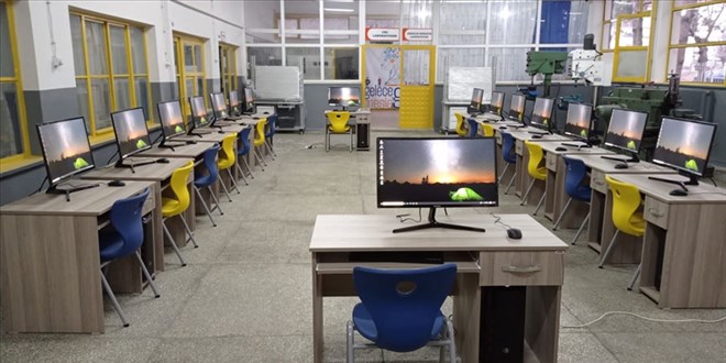 MKE AŞ, meslek lisesini yeni teknolojilerle donattı