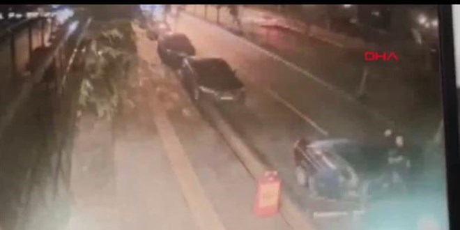 Ankara'da mühendis ve valenin öldüğü kaza kamerada