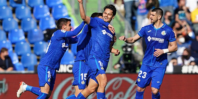Getafe, Real Madrid'i Enes Ünal ile geçti