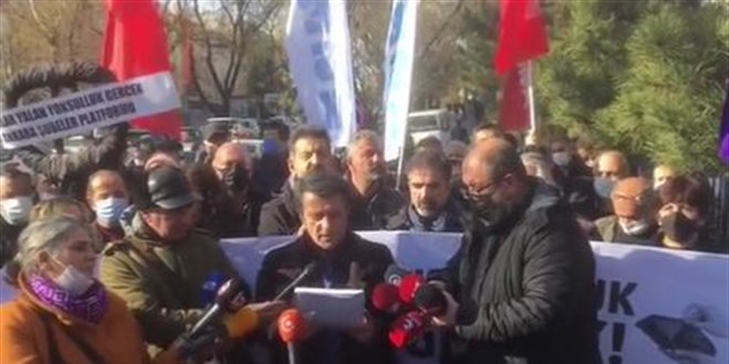KESK üyeleri TÜİK'i protesto etti