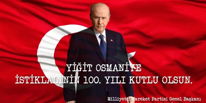 Bahçeli'den Osmaniye'nin kurtuluş yılına özel video