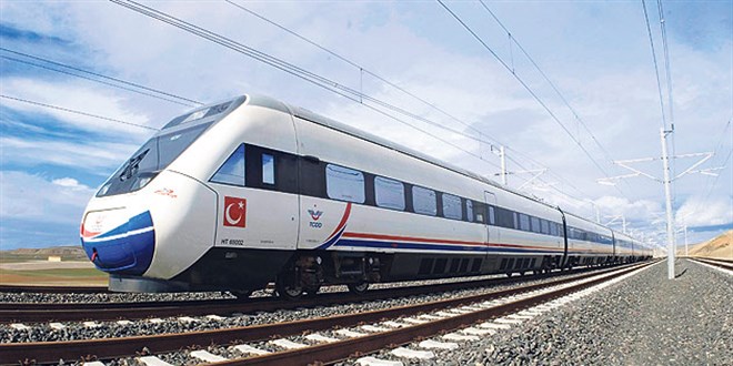 Konya ile Karaman arasn 40 dakikaya drecek hzl tren hatt yarn alyor