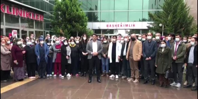 Gaziantep'te hasta yakınının doktoru darbetmesi kınandı