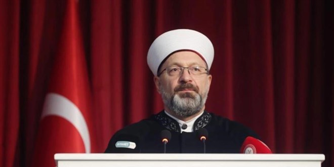 Diyanet İşleri Başkanı Erbaş: Nefretin silinmesi için gayret ediyoruz