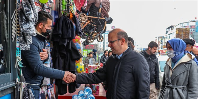 AK Parti Genel Bakan Yardmcs leri, Van'da temaslarda bulundu