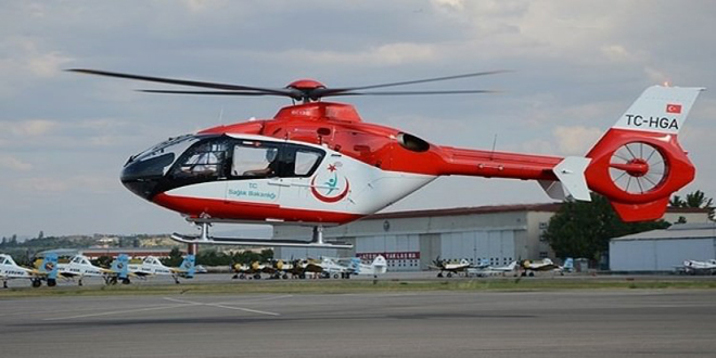 Kilis'te kireç çözücü içen 21 aylık çocuk Ankara'ya götürüldü