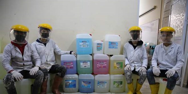 Temizlik malzemesi �reten meslek lisesi, Orta Do�u �lkelerine ihracat yapacak