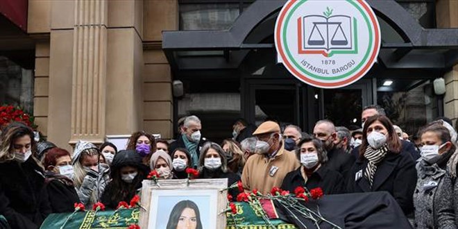 Eski nişanlısı tarafından öldürülen avukat Dilara Yıldız son yolculuğuna uğurlanıyor