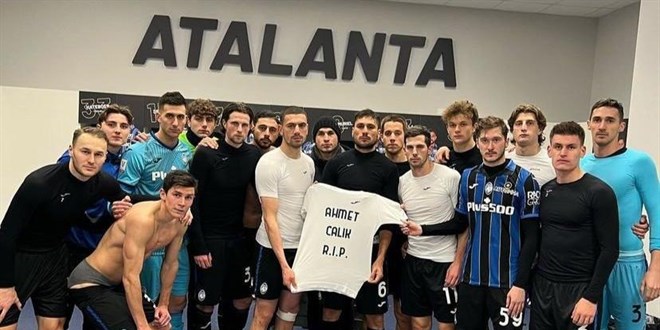 Merih Demiral ve takım arkadaşları Ahmet Çalık'ı andı