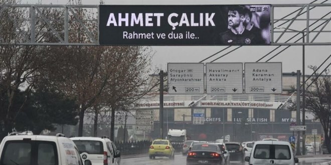 Konya Ahmet Çalık için yasta