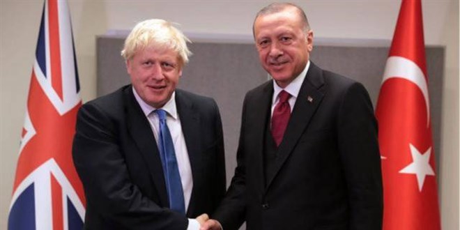 Cumhurbaşkanı Erdoğan İngiltere Başbakanı ile görüştü