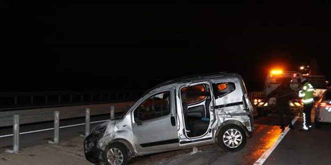 Yola çıkan köpeğin yol açtığı kazada 1 kişi öldü, 3 kişi yaralandı