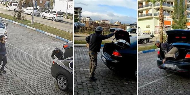 Üzeri kirli işçisini otomobilinin bagajında taşıyan kişiye 1665 lira ceza