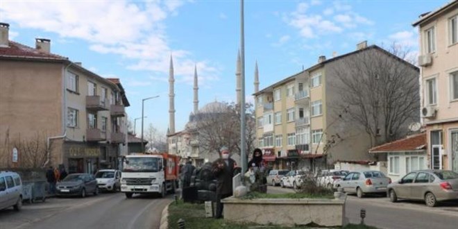 Cadde ortasında şaşırtan görüntü