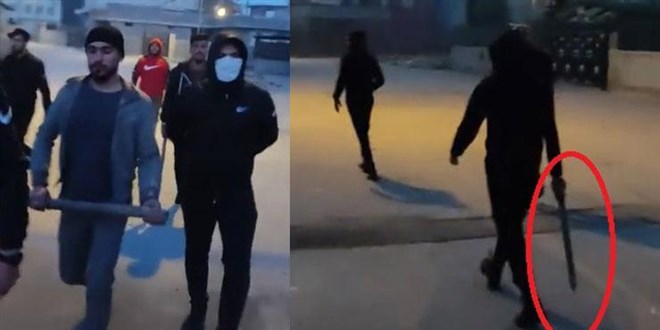 Sokakta döner bıçaklarıyla gezen Suriyeliler ülkelerine gönderildi