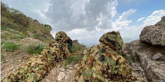 MSB: Irak'ın kuzeyinde 6 PKK'lı etkisiz hale getirildi