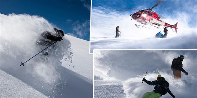 Sadece Kaçkar Dağları'nda yapılıyor: 'Heliski' heyecanı başladı