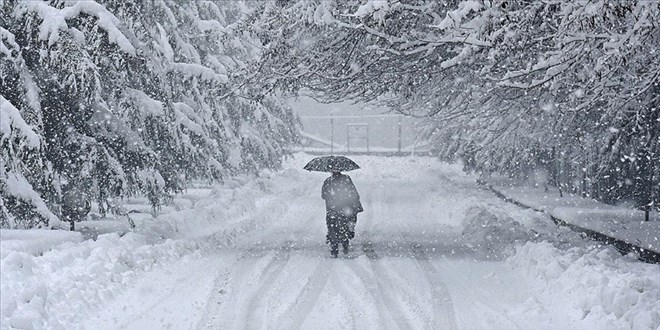 Kastamonu ve Sinop için yoğun kar yağışı uyarısı