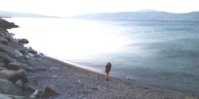 Bandırma'da deniz 10 metre çekildi