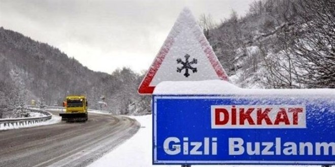 AFAD'dan don ve buzlanma uyarısı