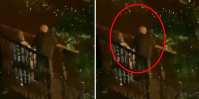 Sosyal medya bu görüntüleri konuşuyor! Yaşlı çiftin kar altında kira yardımı istemesi kahretti